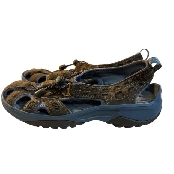 Privo By Clark's Casual Hiking Outdoor Suede Leather Upper Shoe Women's Size 7.5 - Picture 3 of 5